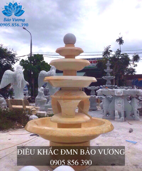 Đài phun nước bằng đá - 019