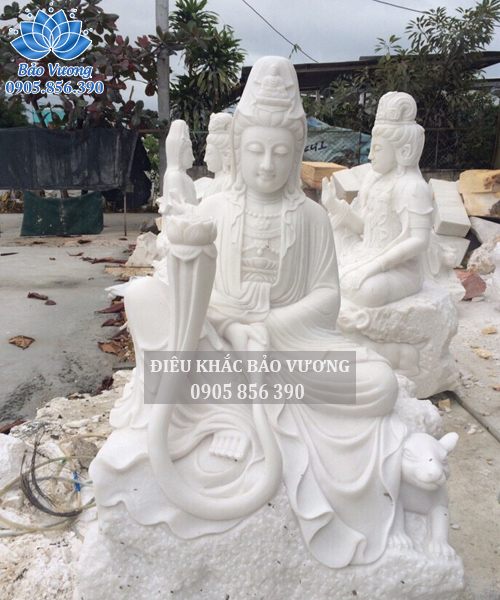 Tượng quan âm tự tại - 002