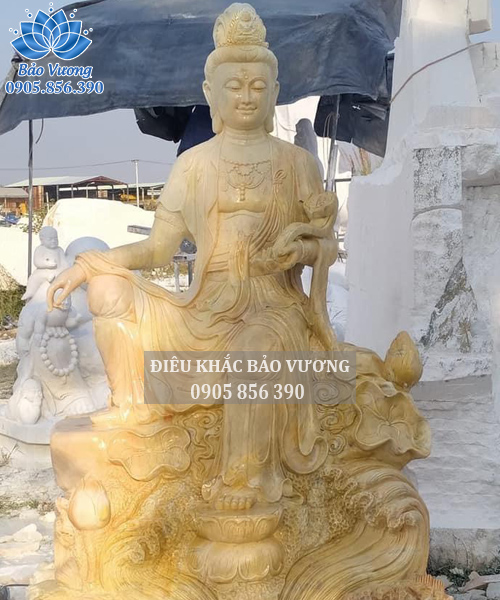 Tượng quan âm tự tại - 007