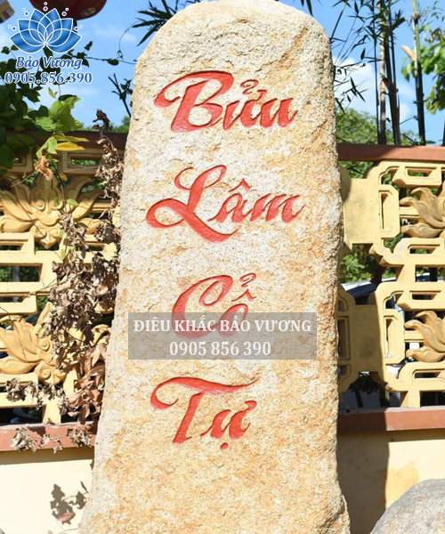 Bảng hiệu đá - 002