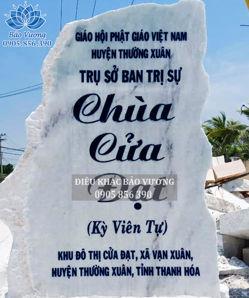 Bảng hiệu đá - 018