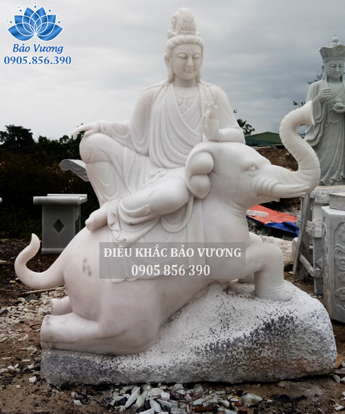 Tượng phổ hiền văn thù - 013