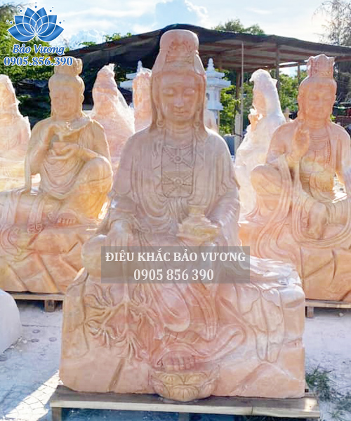 Tượng quan âm tự tại - 034